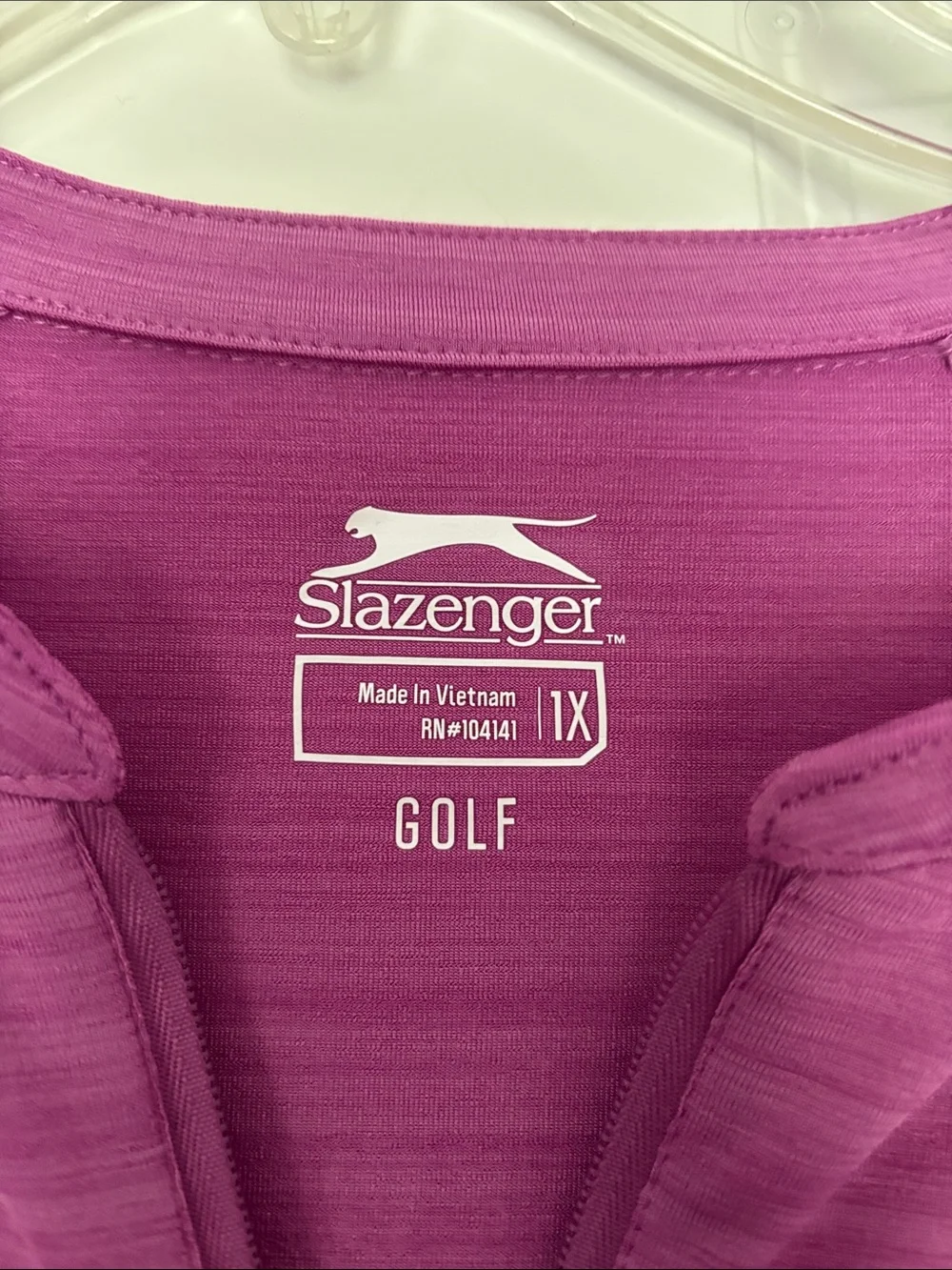 Slazenger Women's Short-Sleeve Golf Top - Plum